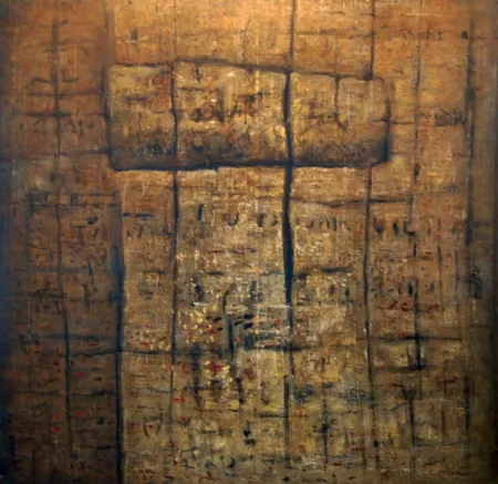 Untitled by Sunil De - Oil on Canvas