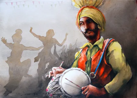 Untitled by Sudip Roy - Watercolour on Paper