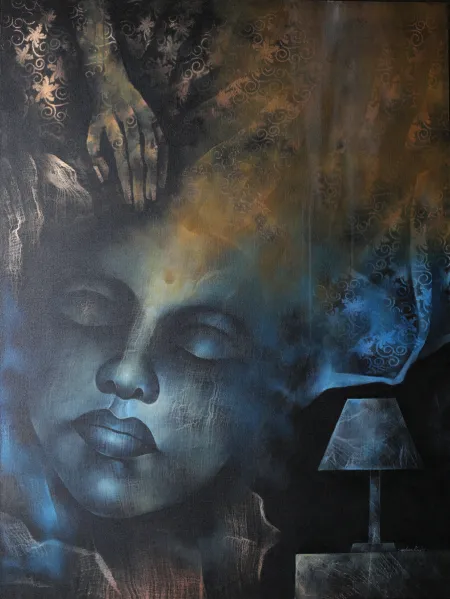 Untitled by Sekhar Roy - Acrylic on Canvas