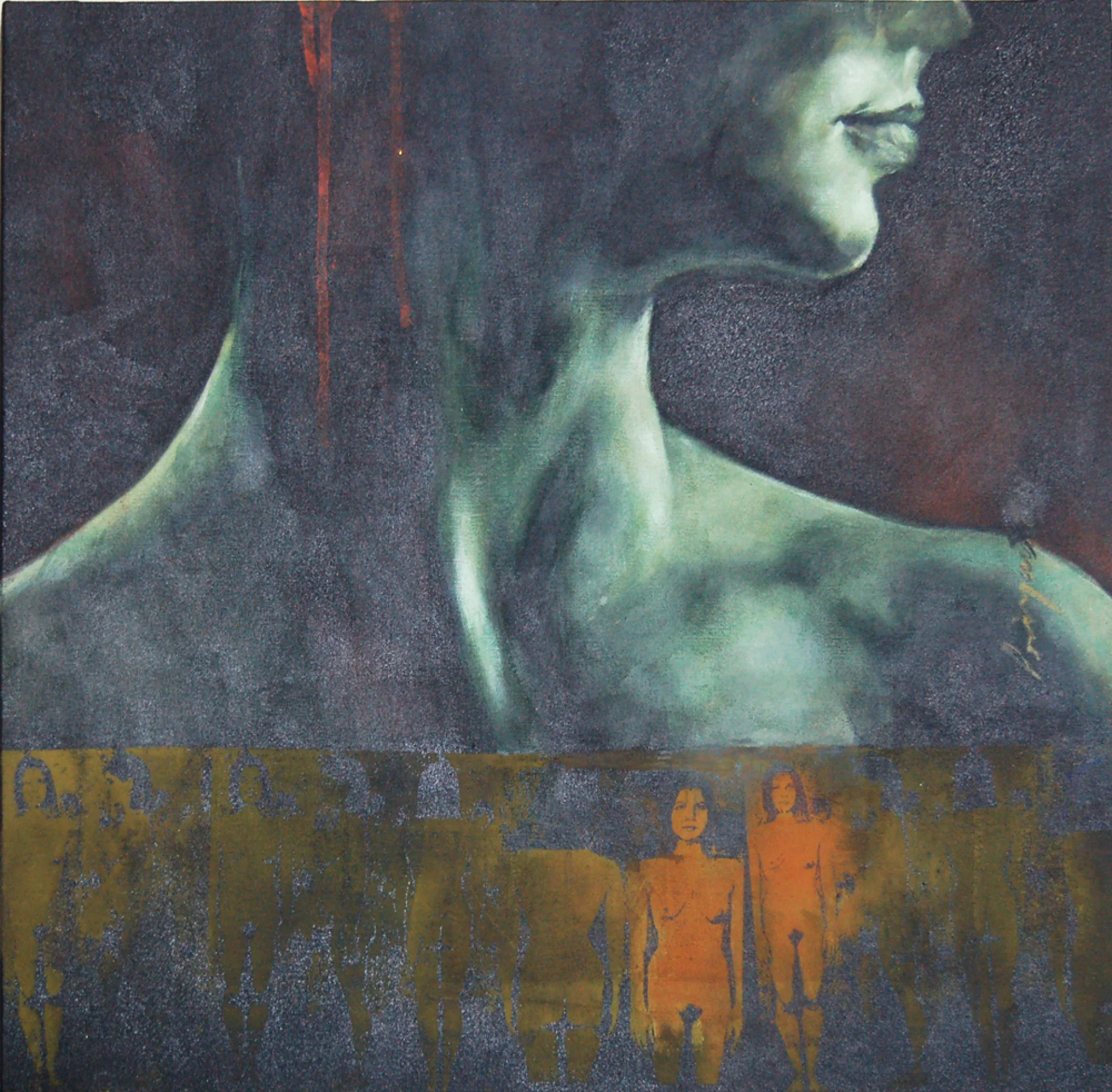 Untitled by Priyanka Lahiri - Acrylic on Canvas