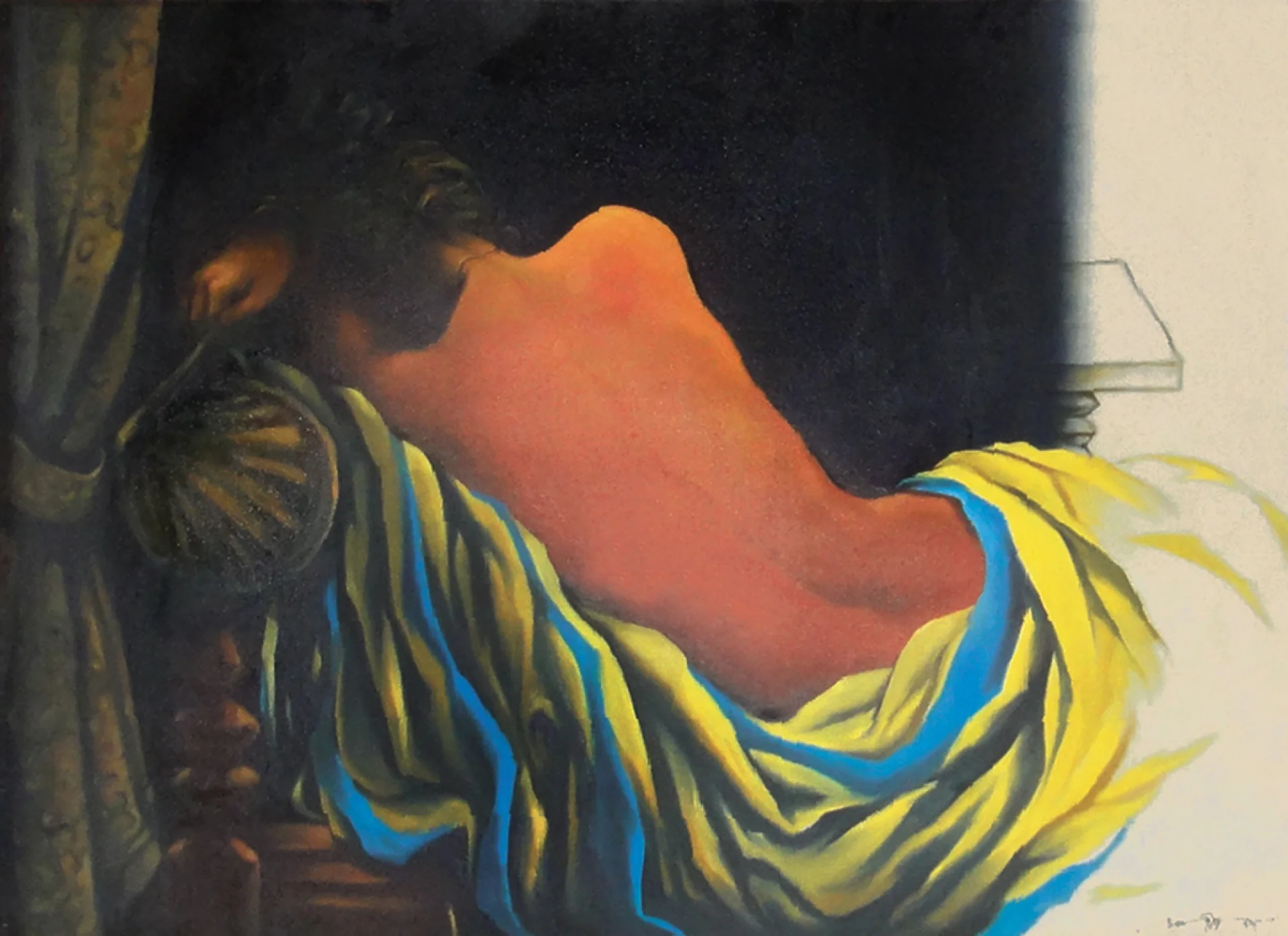 Untitled by Sudip Roy - Oil on Canvas