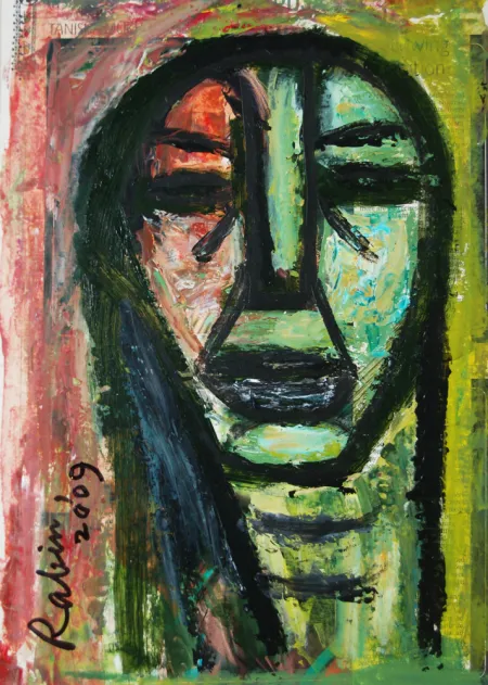 Untitled by Rabin Mondal - Acrylic on board