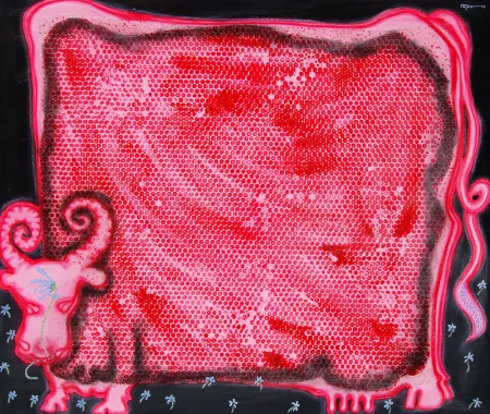 Untitled by Bibekananda Mukherjee - Acrylic on Canvas
