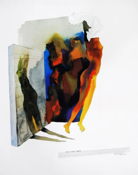 Untitled by Maqbool Fida Husain - Print on Paper