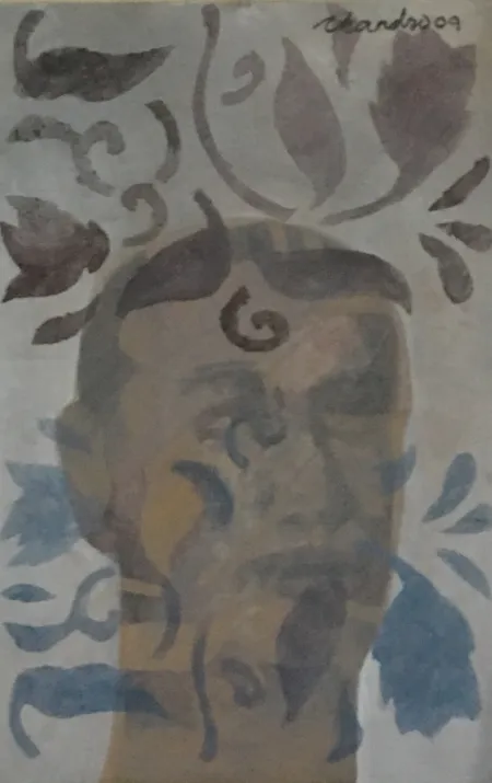 Untitled by Chandra Bhattacharjee - Acrylic on Canvas Board