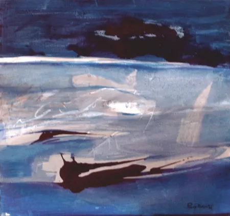 Untitled by Pradip Rakshit - Acrylic on Canvas