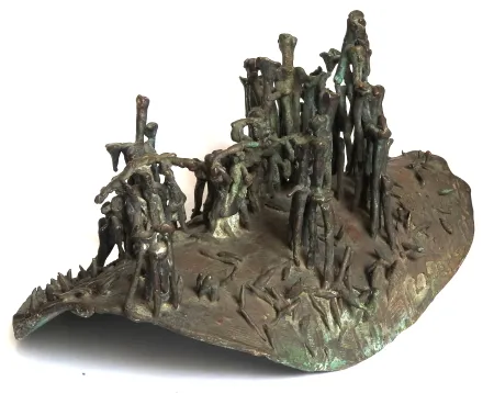 Untitled by Tapas Biswas - Bronze Sculpture