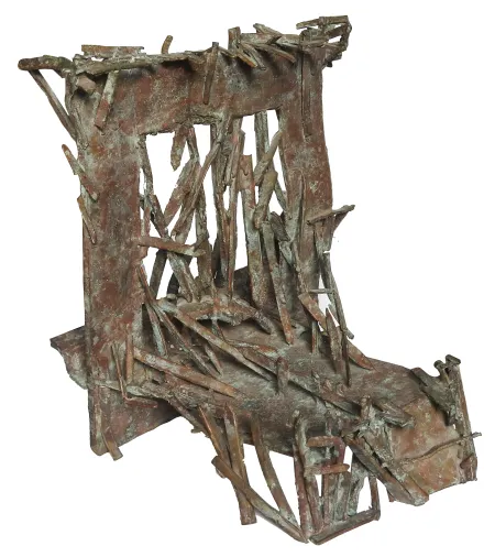 Untitled by Tapas Biswas - Bronze Sculpture