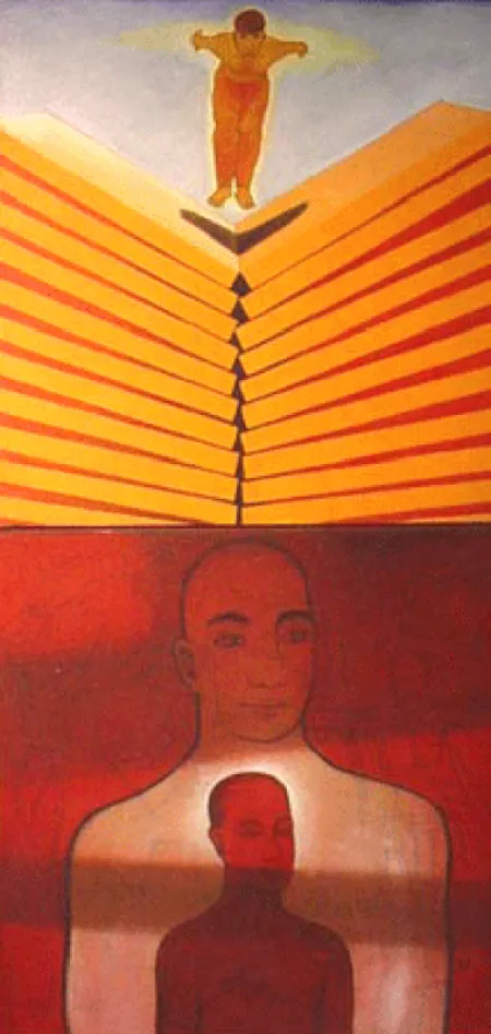 Untitled by T. M. Azis - Oil on Canvas