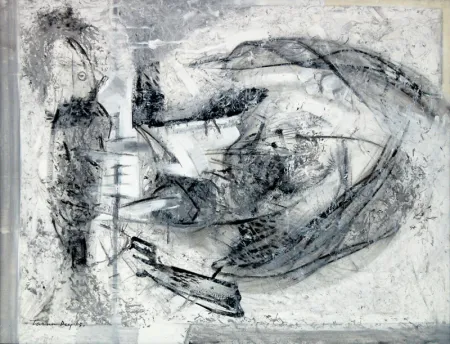 Untitled by Tarun Dey - Acrylic on Canvas