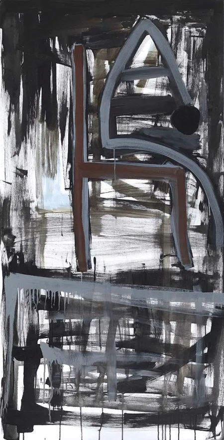 Untitled by Vikram Bachhawat - Acrylic on Canvas
