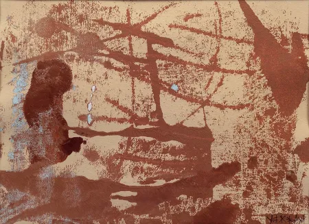 Untitled by Vikram Bachhawat - Acrylic on Paper