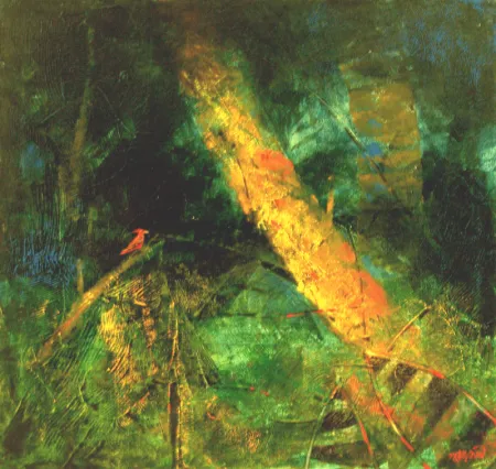Untitled by Subrata Sen - Acrylic on Canvas