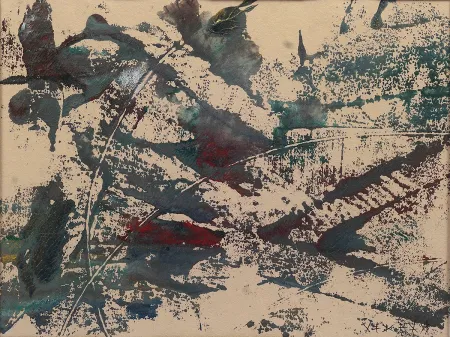 Untitled by Vikram Bachhawat - Acrylic on Paper