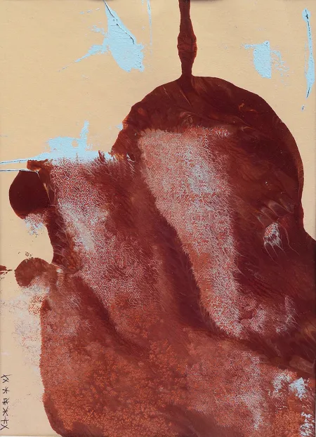 Untitled by Vikram Bachhawat - Acrylic on Paper