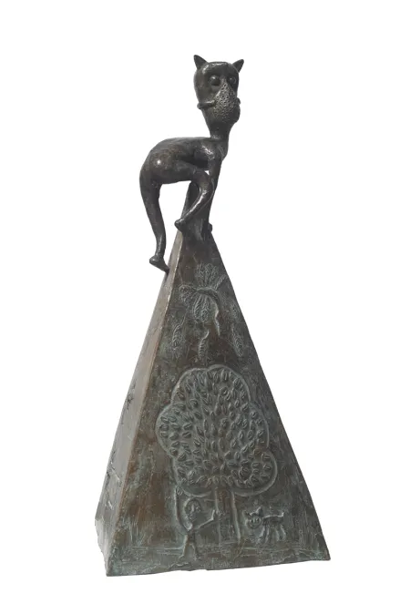 Let the Greenary Rise by Subrata Biswas - Bronze Sculpture