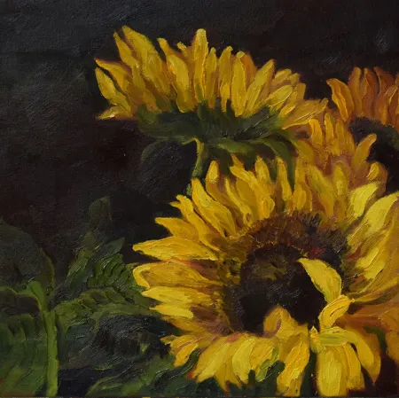 Nature - I by Priyanka Lahiri - Oil on Canvas