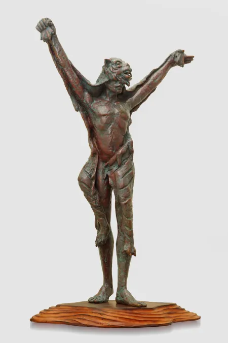 Polymorphic by Akhil Chandra Das - Bronze Sculpture