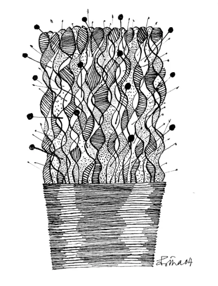 Untitled by Partha Pratim Deb - Drawing on Paper