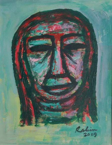 Untitled by Rabin Mondal - Acrylic on board