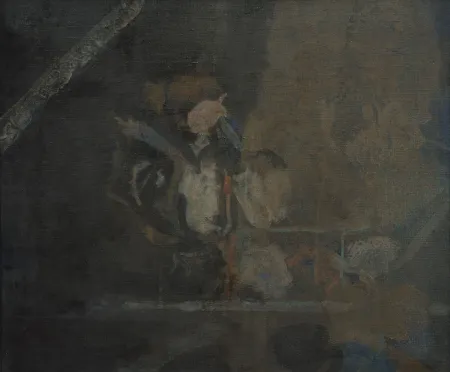 Untitled by Sayed Haider Raza - Oil on Canvas