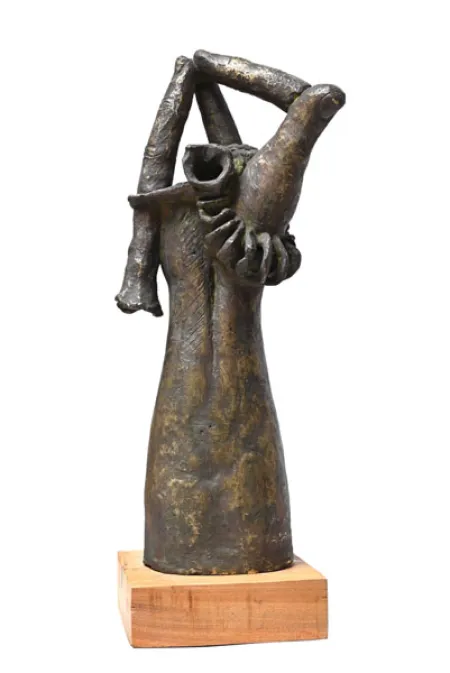 Untitled by Prasun Ghosh - Bronze Sculpture