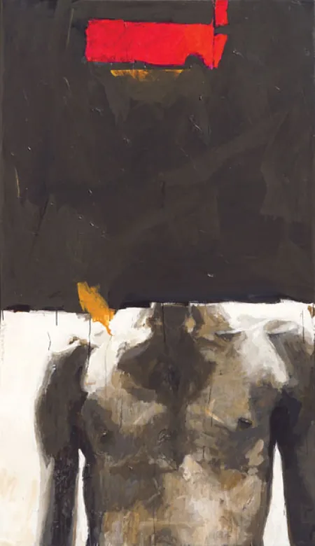 Untitled by Chittrovanu Majumdar - Acrylic on Canvas