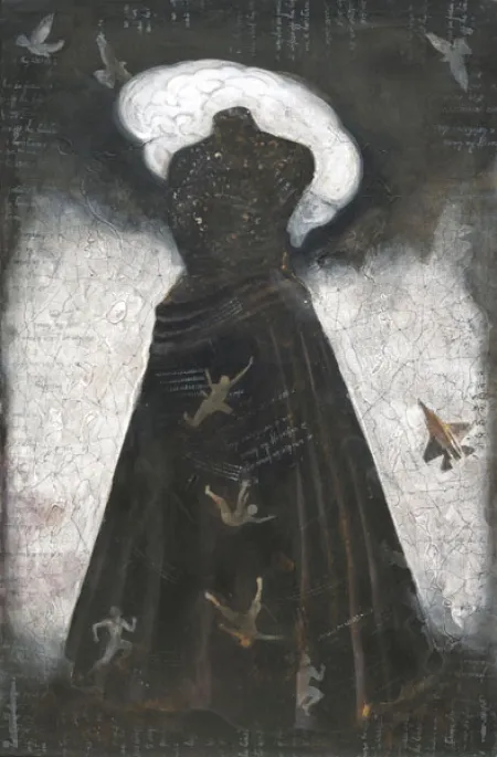 Inspiration - I by Aditya Basak - Mixed Media on Canvas