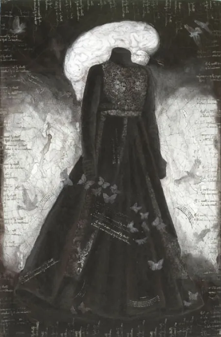 Inspiration - II by Aditya Basak - Mixed Media on Canvas
