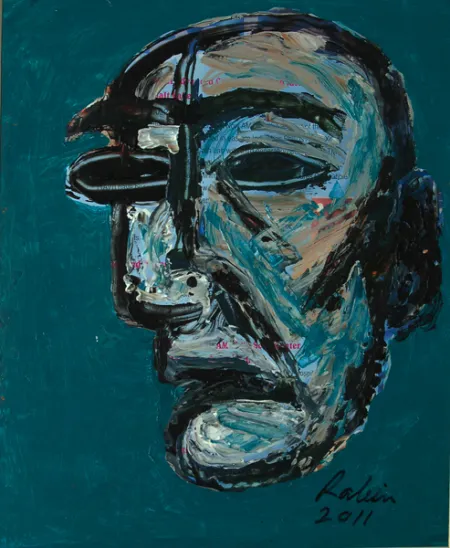 Untitled by Rabin Mondal - Acrylic on board