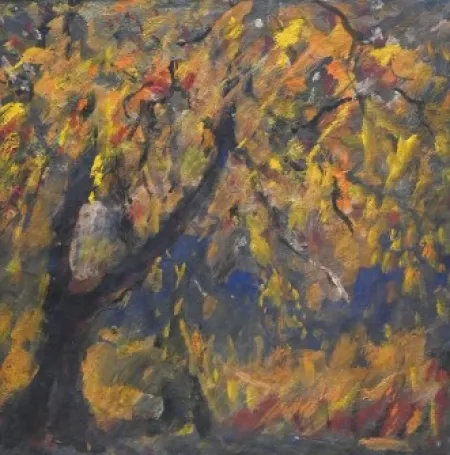 Vasanta by Gobardhan Ash - Gouache on Paper