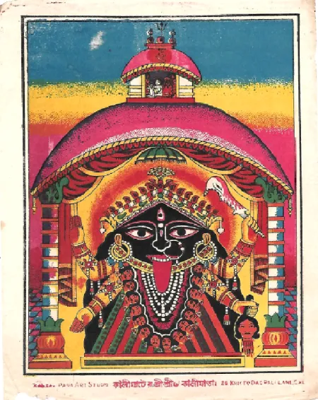 Kali Mata by Kansaripara Art Studio - Print