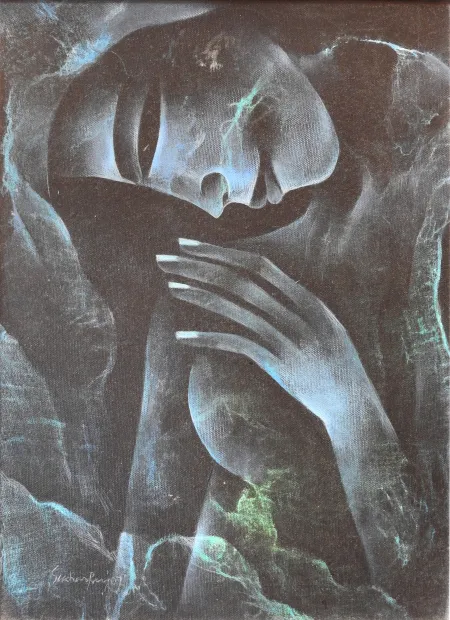 Untitled by Sekhar Roy - Acrylic on Canvas