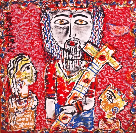 Untitled by Manoj Dutta - Acrylic on Canvas