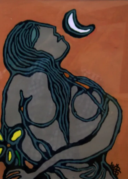 Untitled by Prokash Karmakar - Acrylic on Paper