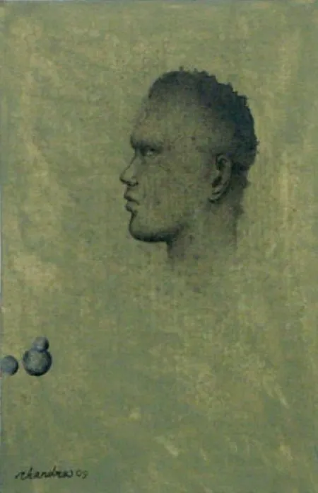 Untitled by Chandra Bhattacharjee - Acrylic on Canvas Board