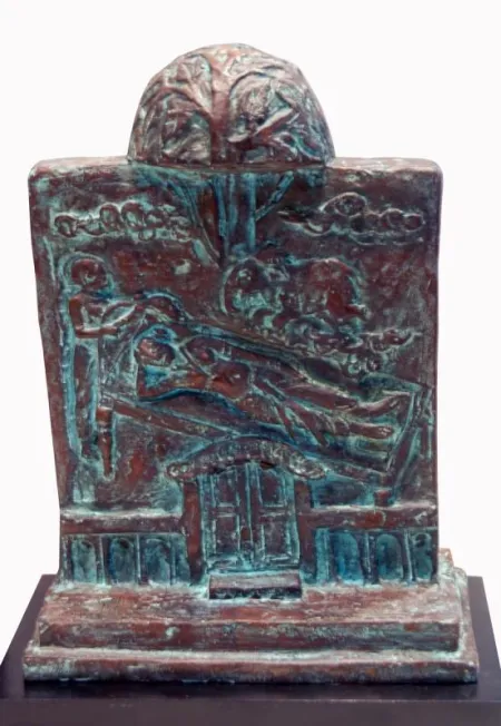 Swaranang Gachyami by Niranjan Pradhan - Bronze Sculpture