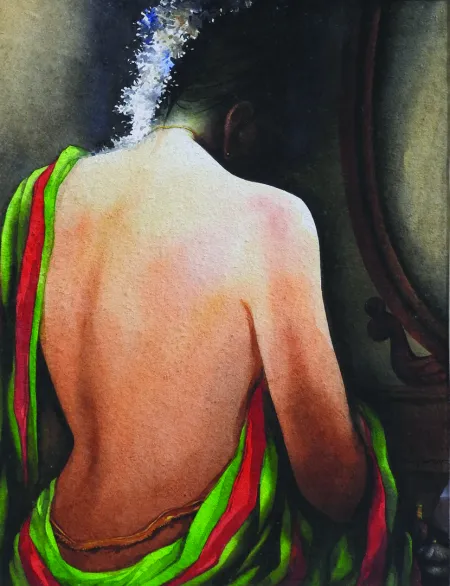Untitled by Sudip Roy - Watercolour on Paper