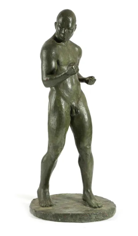 Untitled by CHINTAMONI KAR - Bronze Sculpture