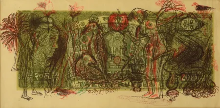 Untitled by Habib - Pen on Print