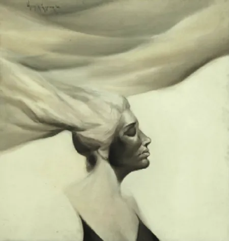 Untitled by Wasim R. Kapoor - Acrylic on Canvas