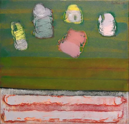The Dream - IX by Partha Pratim Deb - Oil on Canvas
