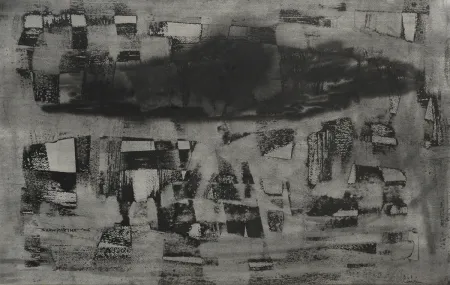 Untitled by Partha Shaw - Acrylic on Handmade Paper