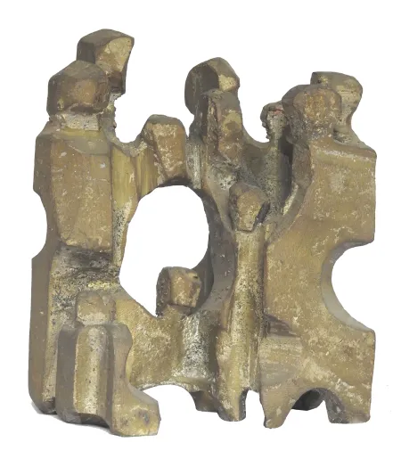 Family by Shankar Ghosh - Bronze Sculpture