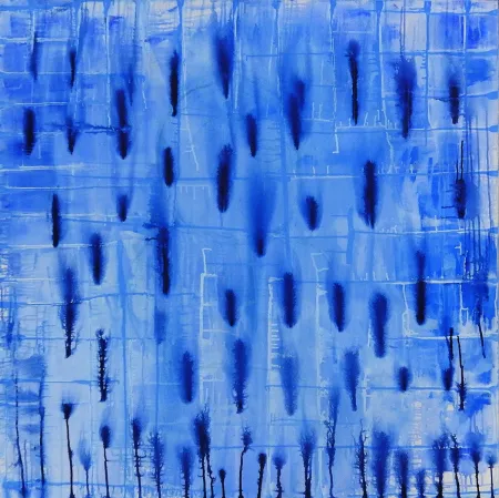 Untitled by Vikram Bachhawat - Acrylic on Canvas