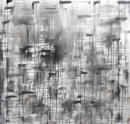 Untitled by Vikram Bachhawat - Acrylic on Canvas