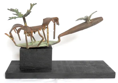 Composition by Chandan Bhandari - Metal Sculpture