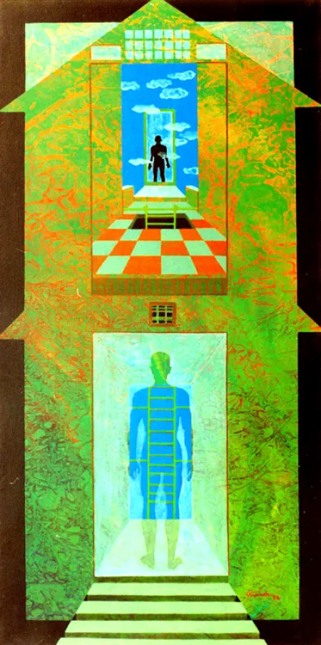 Serendipity by Ritendra Roy - Acrylic on Canvas