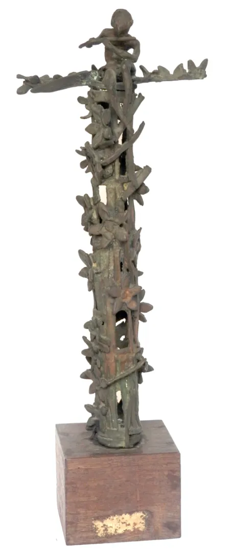 Untitled by Tapas Biswas - Bronze Sculpture
