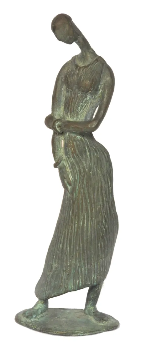 Untitled by Subrata Paul - Bronze Sculpture
